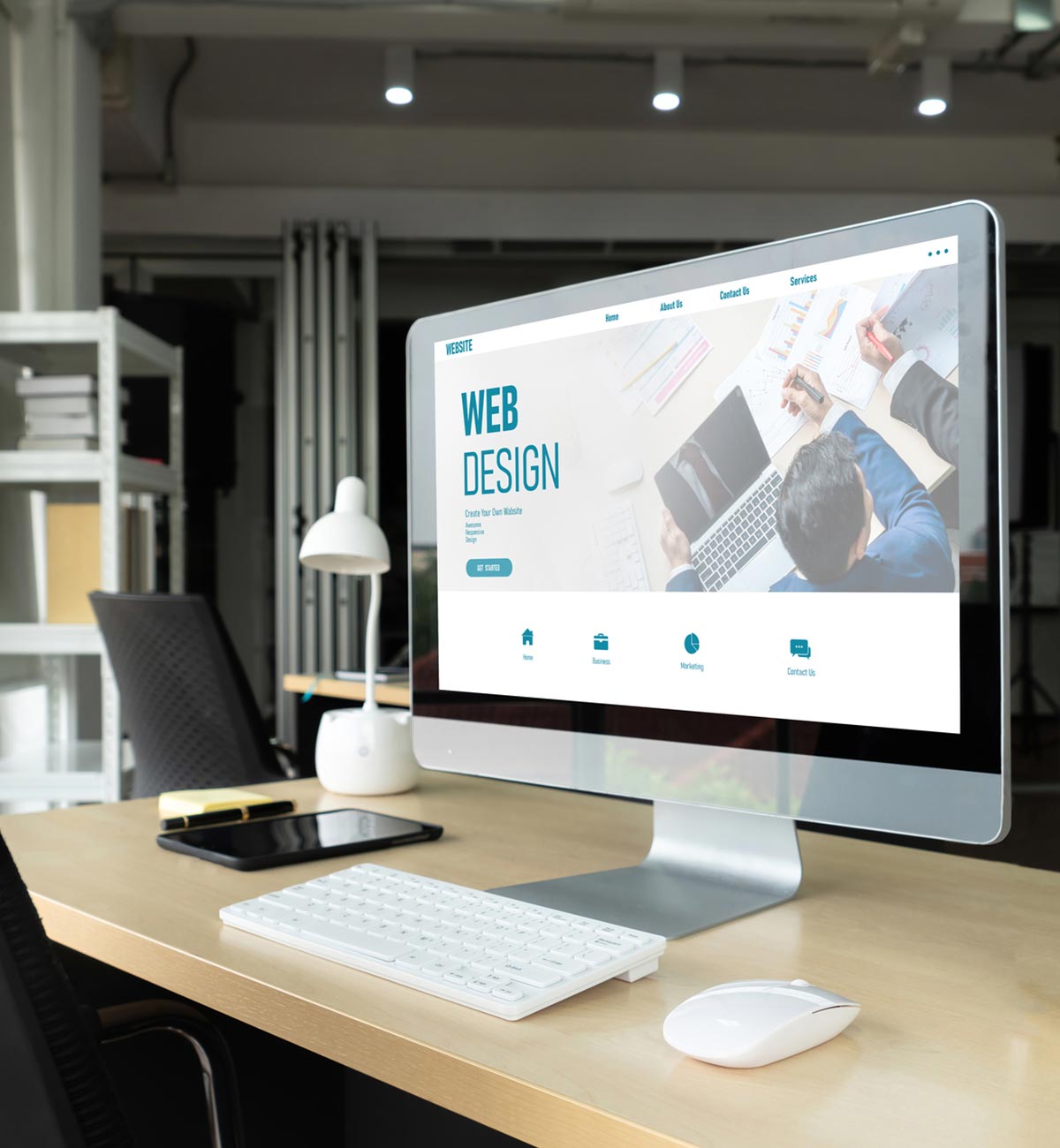 WEBサイト制作 - izRikko Design STUDIO