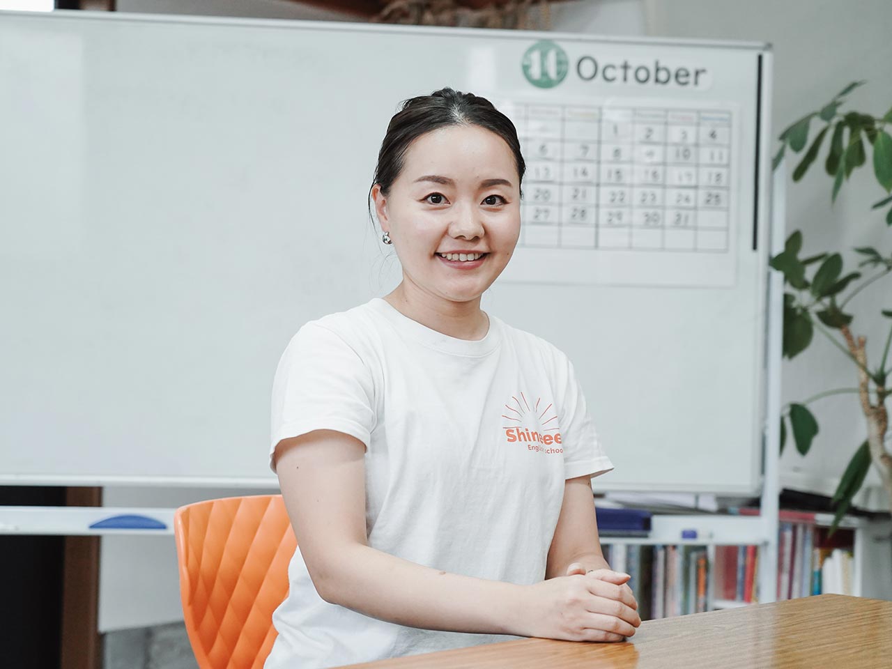 英会話教室でのレッスン - 英会話教室Shineee