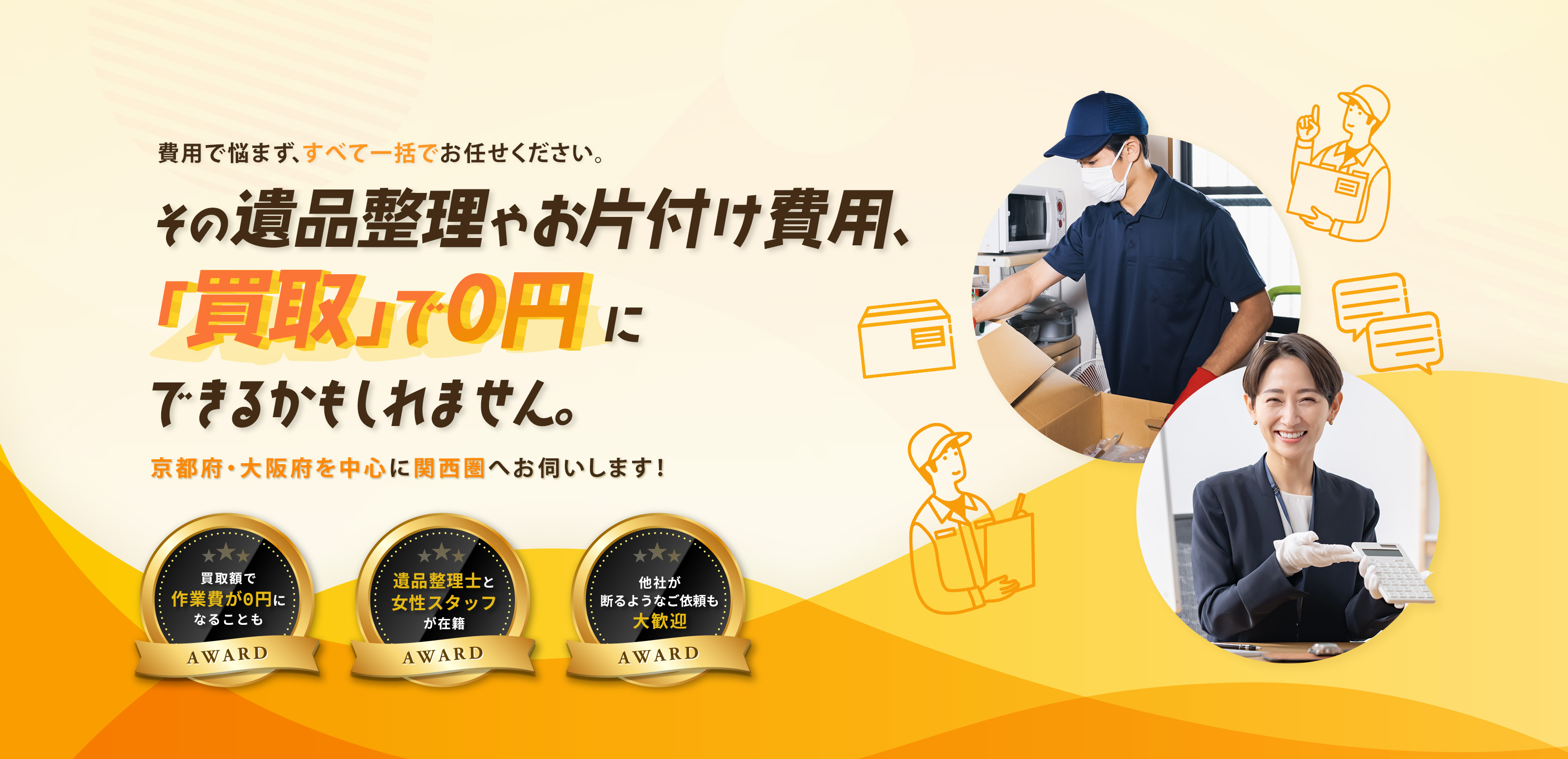 遺品整理、不用品回収 - 株式会社ケーアイパーツ