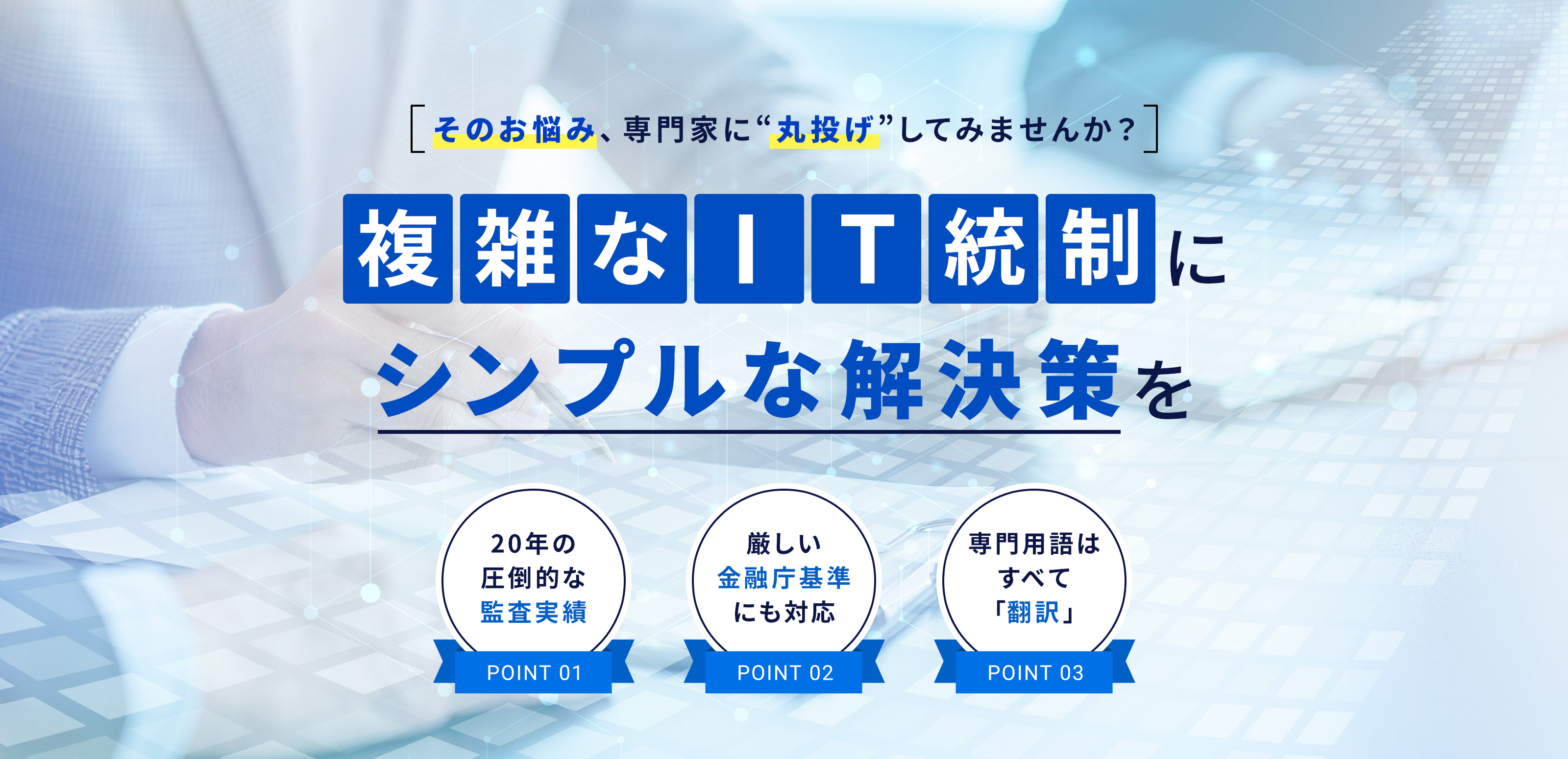 IT全般統制・構築支援 - 株式会社メトリックス