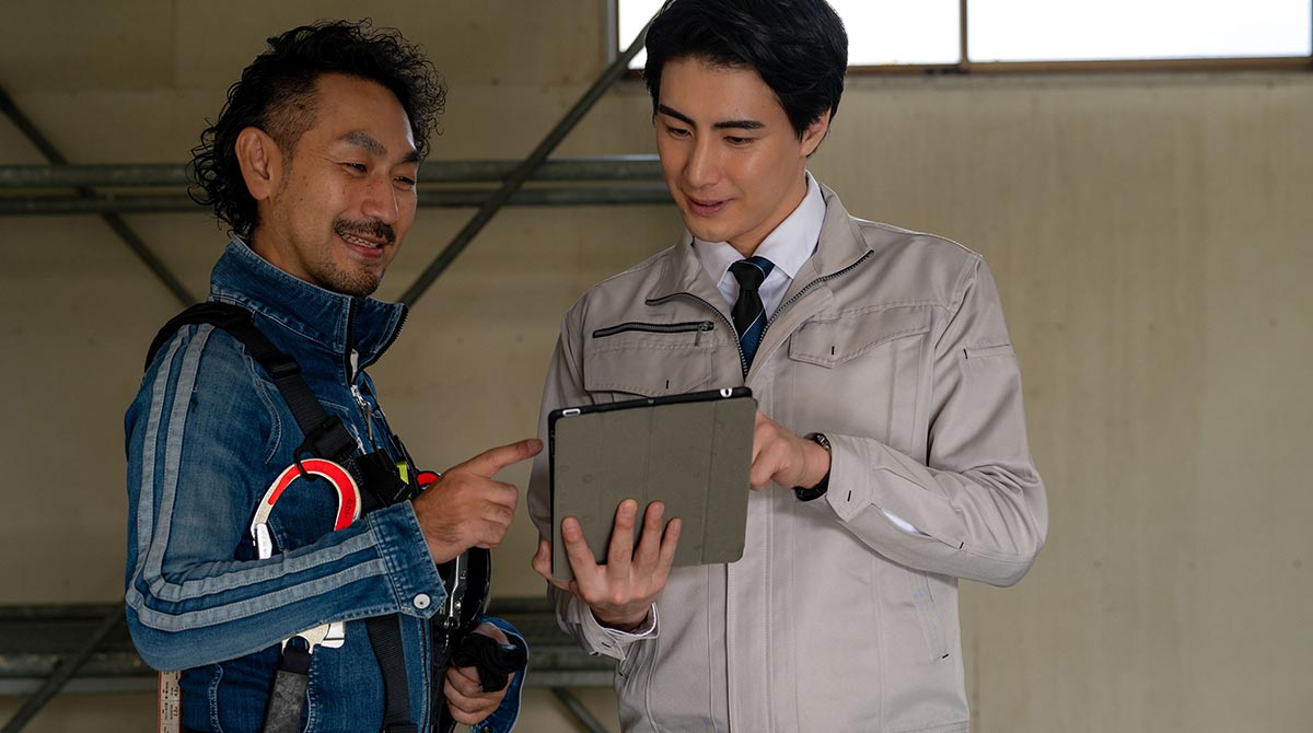 代表あいさつ - 藤井設備