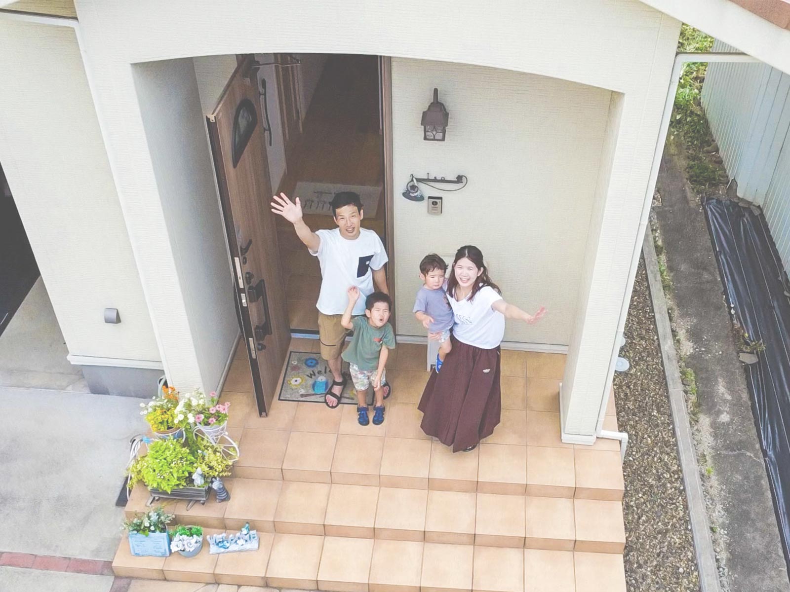 ドローン空撮 - スマイル　トーク　ランド