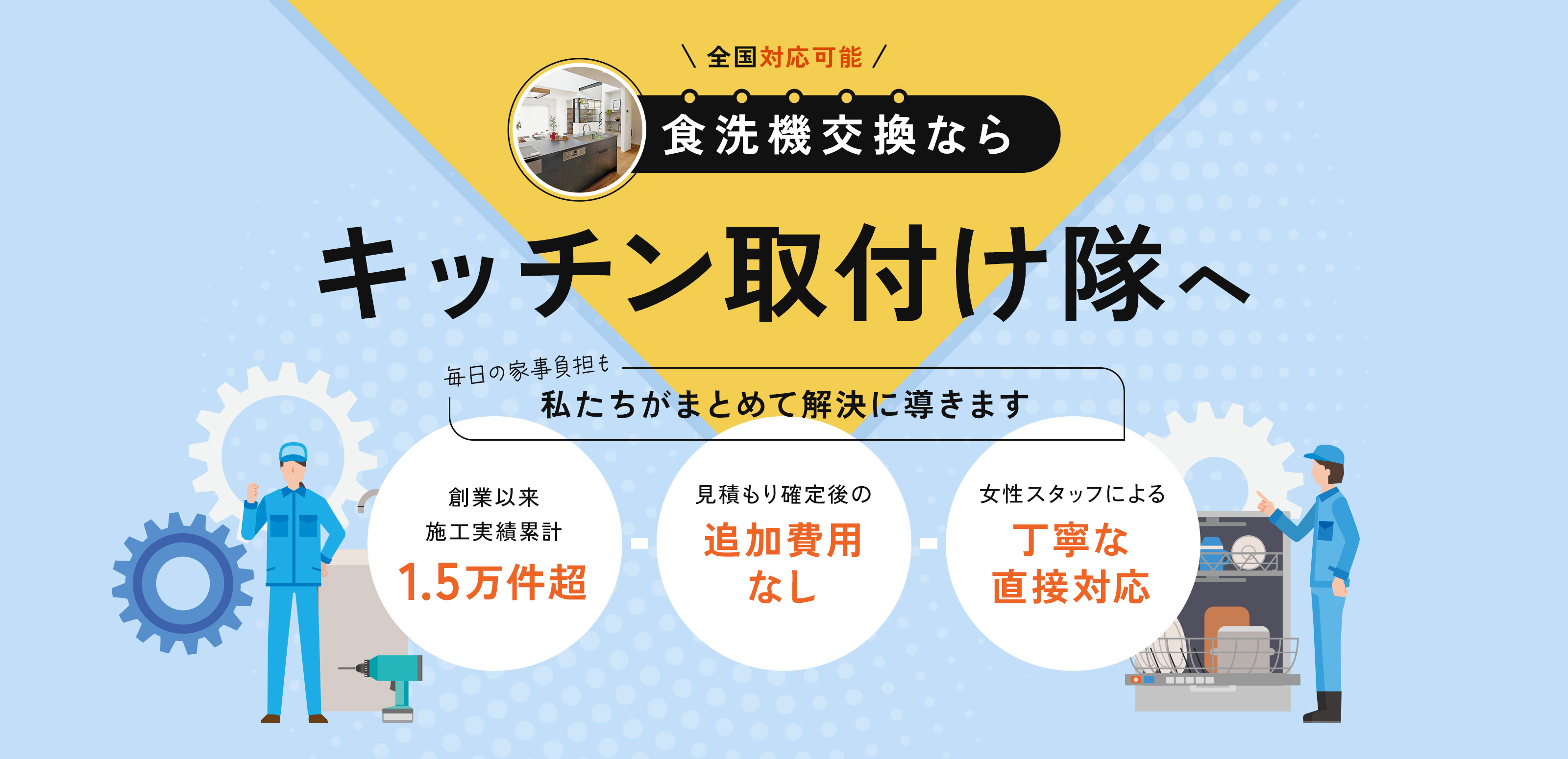 キッチンリフォーム - 株式会社トレス