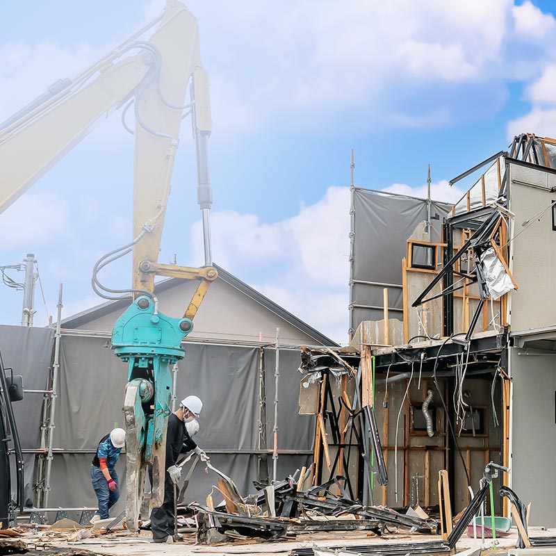 解体工事 - 株式会社Leagrant
