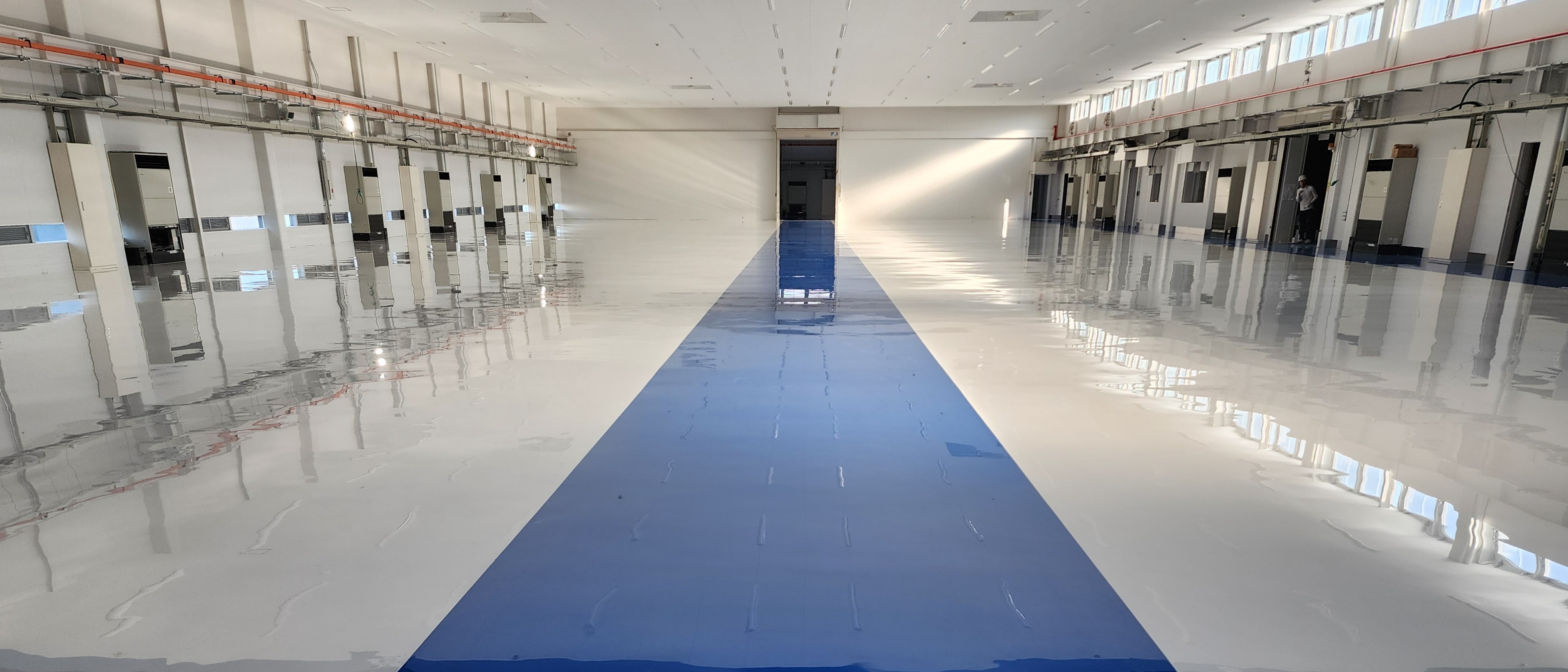 新規法人向け塗り床施工 - 落合工業
