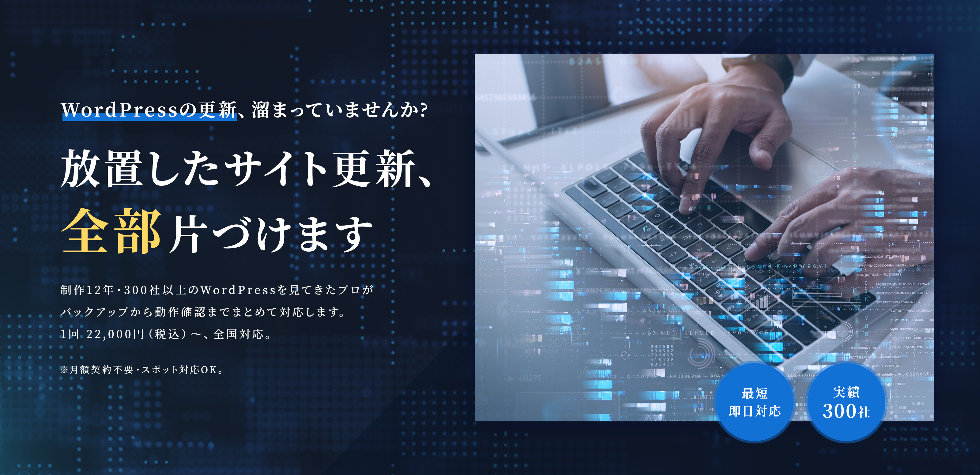 WP更新代行 - fluence合同会社
