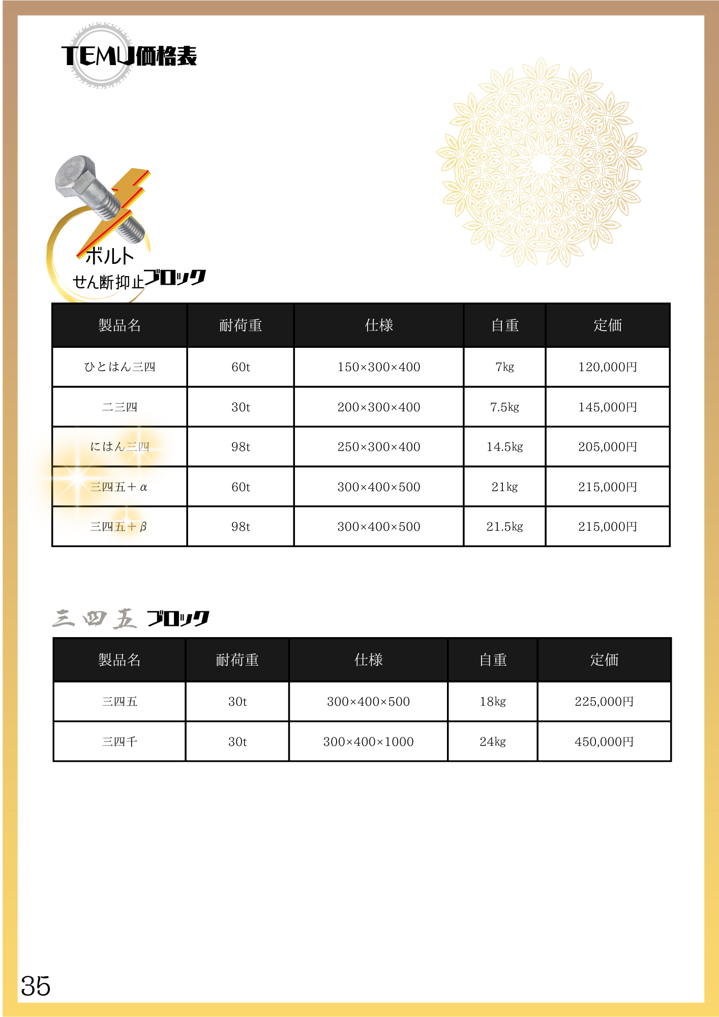 カタログ - 株式会社テム